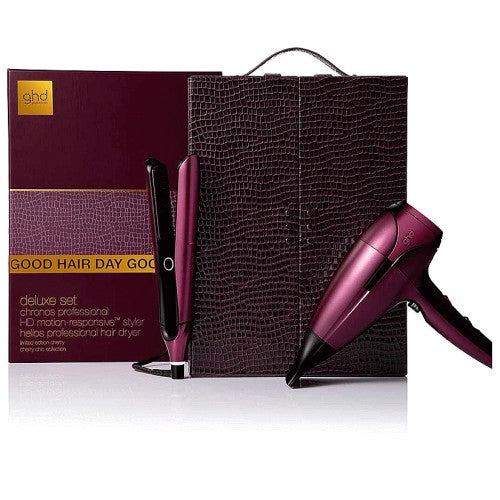 GHD Deluxe Cherry Gift Set