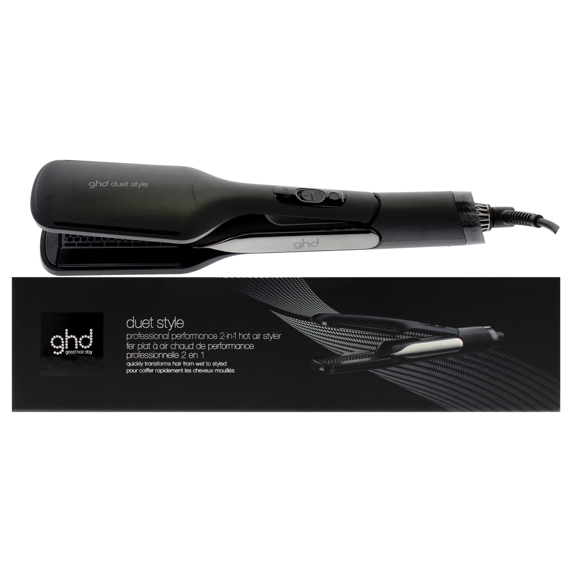 GHD Duet 2-in-1 Styler in Black