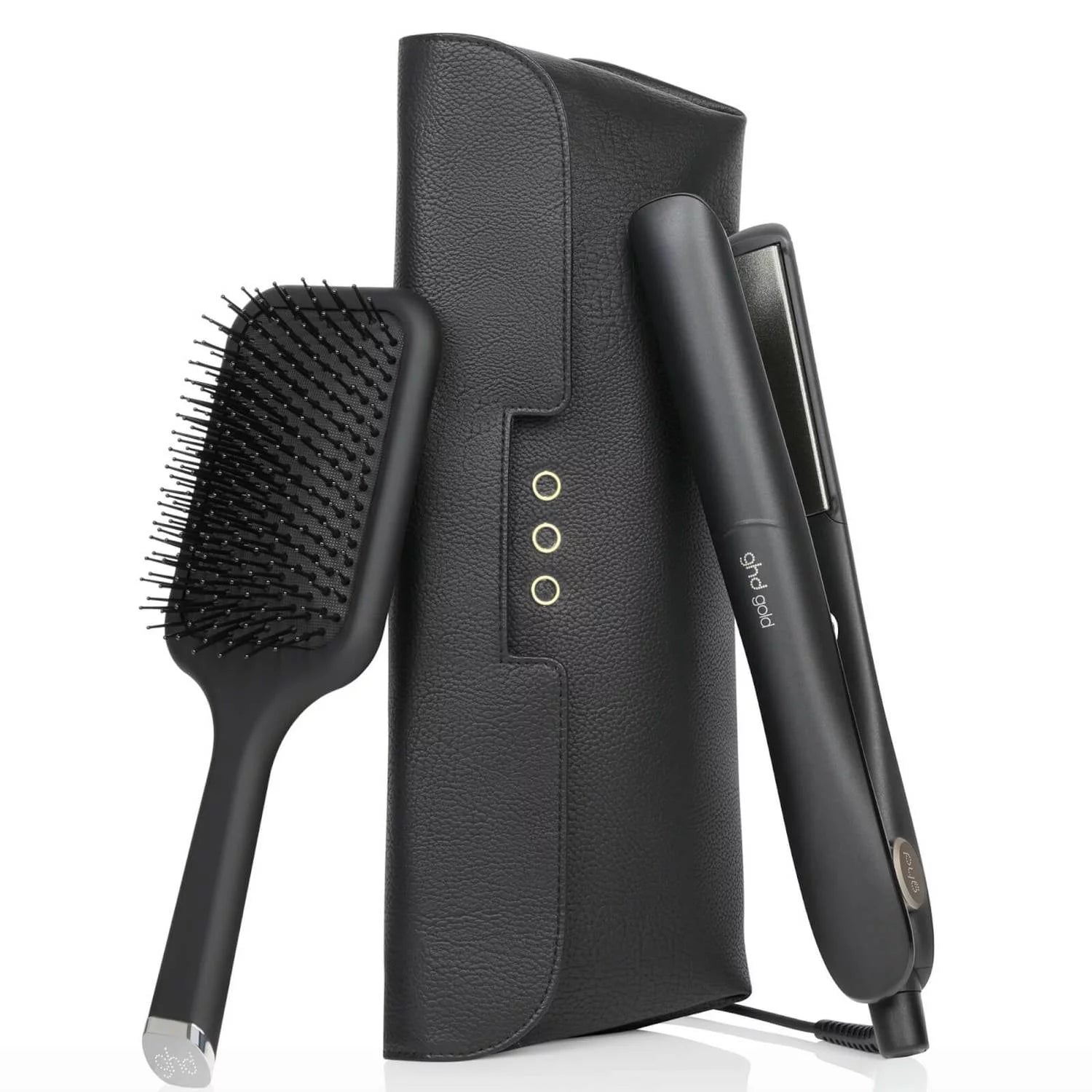 GHD Gold Straightener & Brush Gift Set