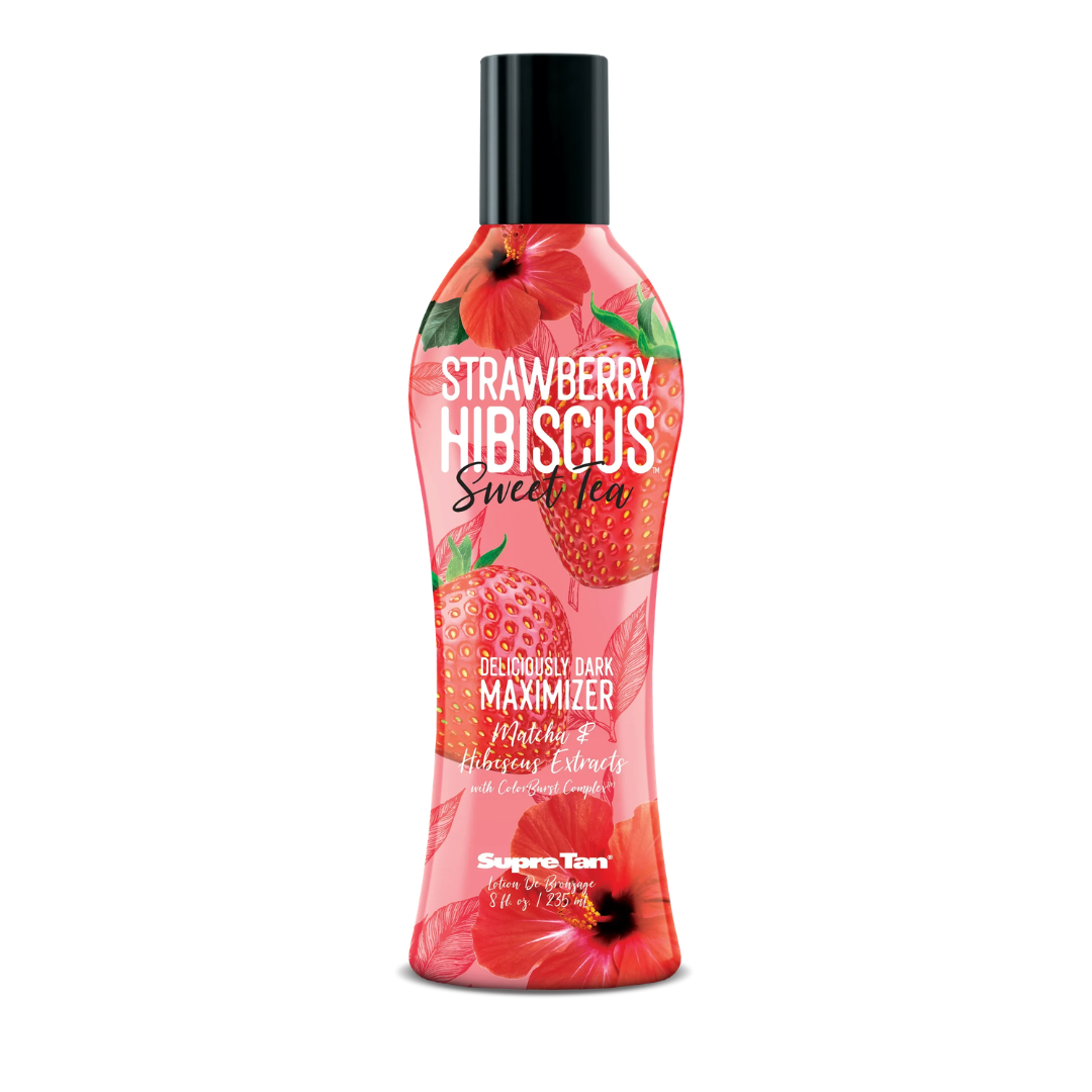 Strawberry Hibiscus Sweet Tea